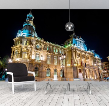 Picture of Palacio consistorial the city hall of Cartagena Spain